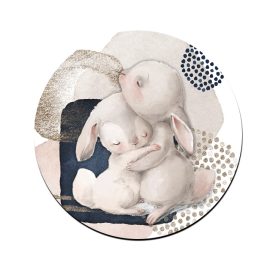  Cuki nyuszik mintás bögre alátét