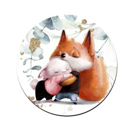 Nyuszi és Róka mintás bögre alátét