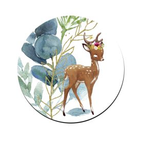 Tündéri őzike mintás bögre alátét