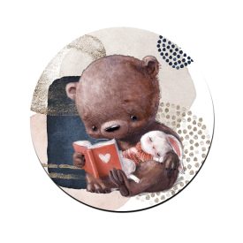 Tündéri őzike mintás bögre alátét