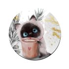 Unikornis és kávé mintás bögre alátét