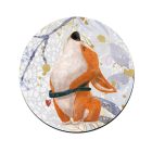 Cuki corgi kutyus mintás bögre alátét