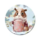 Édes kis Panda mintás bögre alátét