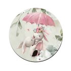 Nyuszis - Repülj velem! mintás bögre alátét