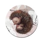 Kávés kutyus mintás bögre alátét