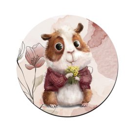 Cuki virágos tengerimalac mintás bögre alátét