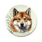 Kávés kutyus mintás bögre alátét