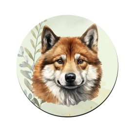 Kávés kutyus mintás bögre alátét