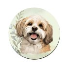 Barna Havanese portré mintás bögre alátét