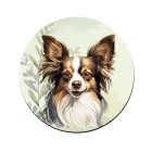 Sable Papillon portré mintás bögre alátét