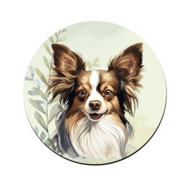 Sable Papillon portré mintás bögre alátét