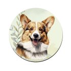 Pembroke Welsh Corgi portré mintás bögre alátét
