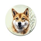 Shiba inu portré mintás bögre alátét