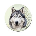 Husky portré mintás bögre alátét