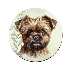 Barna Affenpinscher portré mintás bögre alátét