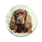 Barna Amerikai cocker spániel portré mintás bögre alátét