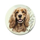 Cser Amerikai cocker spániel portré mintás bögre alátét