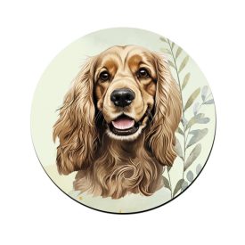   Cser Amerikai cocker spániel portré mintás bögre alátét