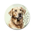 Sárga Labrador Retriever portré mintás bögre alátét