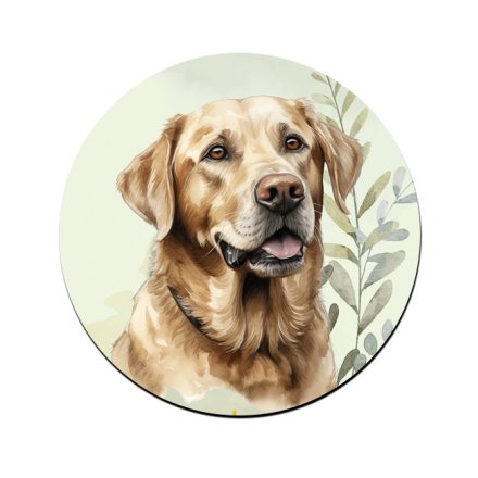 Sárga Labrador Retriever portré mintás bögre alátét