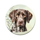 Német rövidszőrű vizsla portré mintás bögre alátét