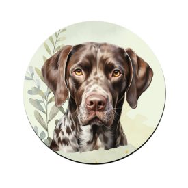 Német rövidszőrű vizsla portré mintás bögre alátét