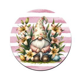 Liliom és cuki manó mintás bögre alátét