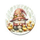 Húsvéti manó kis csibékkel mintás bögre alátét