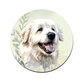 Tátrai juhászkutya portré mintás bögre alátét