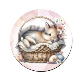 Kis lazulós húsvéti nyuszi mintás bögre alátét