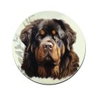 Tibeti masztiff portré mintás bögre alátét