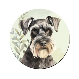 Törpe schnauzer portré mintás bögre alátét