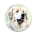 Pireneusi hegyikutya portré mintás bögre alátét