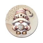 Kávés manó - Előbb a kávét mintás bögre alátét