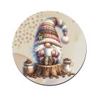 Kávés manó csüccs mintás bögre alátét