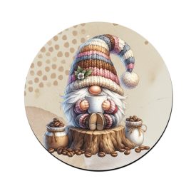 Kávés manó csüccs mintás bögre alátét