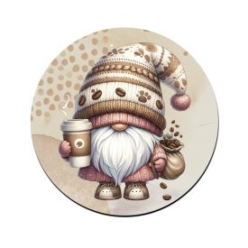 Kávés manó cókmókos mintás bögre alátét