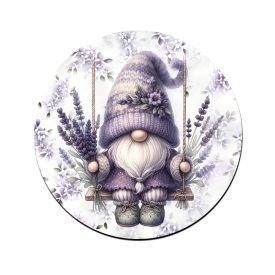 Hintázó Levendulás manó mintás bögre alátét