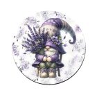 Levendulás manó egy csokorral mintás bögre alátét