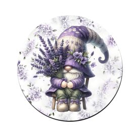 Levendulás manó egy csokorral mintás bögre alátét