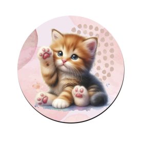 Cuki tapis vörös cicus mintás bögre alátét