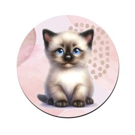 Cuki ragdoll cicus mintás bögre alátét