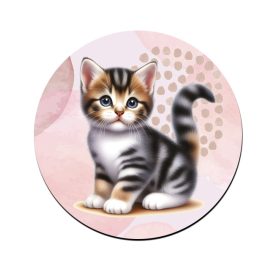 Tündéri cirmos cicus mintás bögre alátét