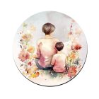 Anya és drága kicsi fia mintás bögre alátét