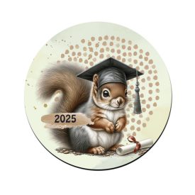 Mókus - 2025 évi Ballagásra mintás bögre alátét