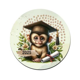 Maki - 2025 évi Ballagásra mintás bögre alátét