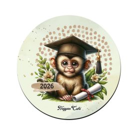 Maki - 2026 évi Ballagásra mintás poháralátét