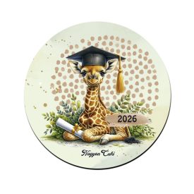 Zsiráf - 2026 évi Ballagásra mintás poháralátét