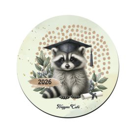 Mosómedve - 2026 évi Ballagásra mintás poháralátét