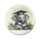 Elefánt - 2025 évi Ballagásra mintás bögre alátét